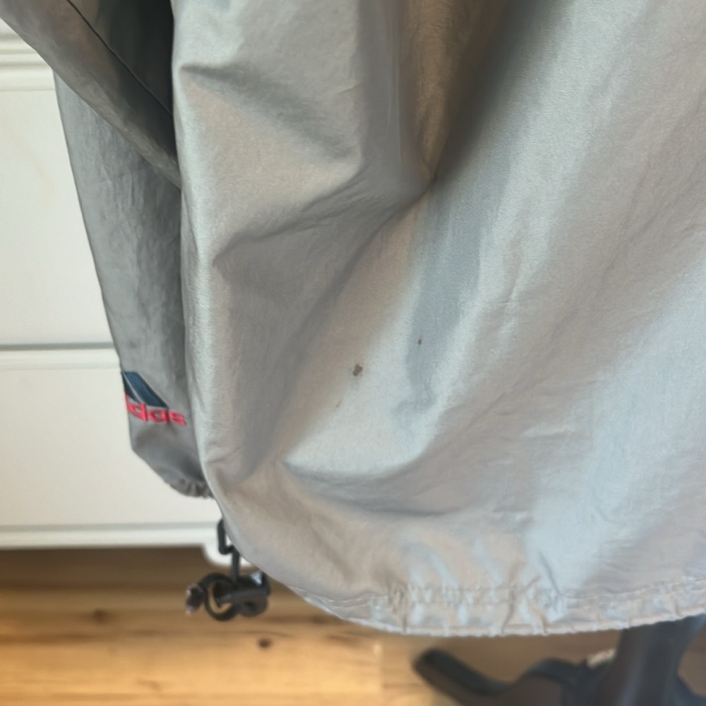 Adidas Gray Windbreaker Pullover - Picture 7 of 9